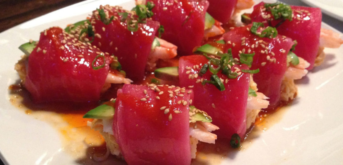 Smoked Salmon Sushi